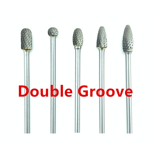Mũi mài hợp kim vonfram chân  6x12x120mm điểm mài hợp kim vonfram Chân 6mm