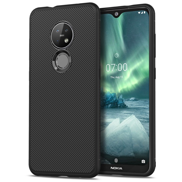 ỐP LƯNG NOKIA 7.2 CHỐNG SỐC VÂN CHÉO / TRONG SUỐT / CƯỜNG LỰC