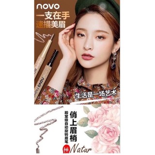 Bộ chì mày định hình 3 kiểu novo fashion brow