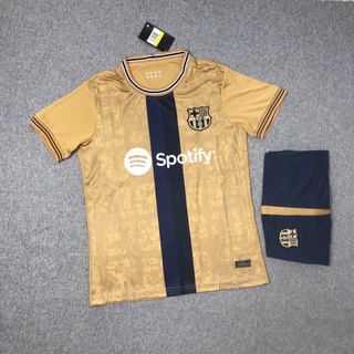 Quần áo bóng đá barcelona mới nhất 2022 - 2023 thun thái mặc mát - bộ áo đá bóng đẹp pp bởi mr11 sport