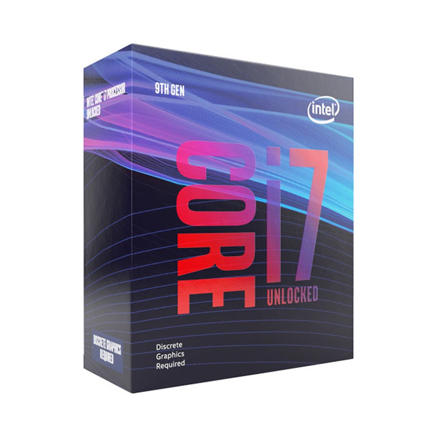 CPU Intel Core I7 9700KF Box nhập