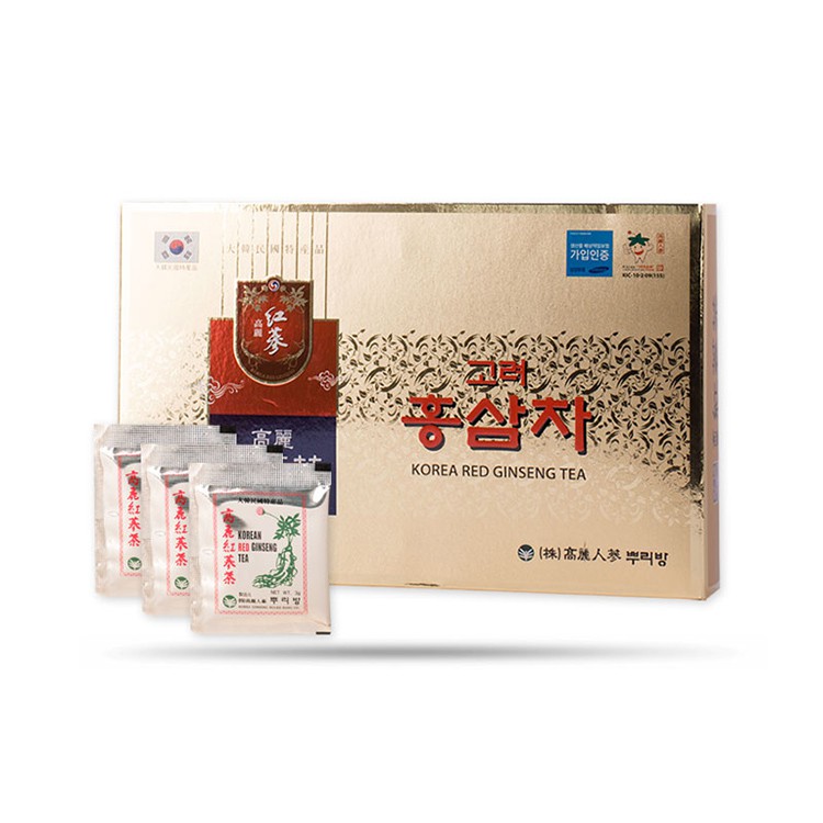 Trà Hồng Sâm Hộp Vàng 100 Gói