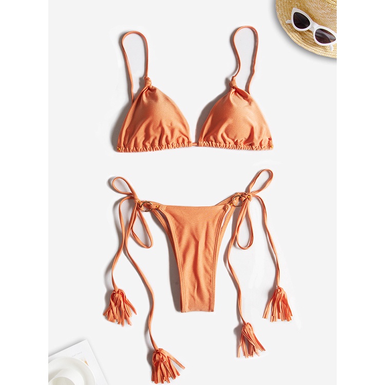 Bộ Đồ Bơi Bikini Phong Cách Brazil Quyến Rũ Thời Trang Mùa Hè Hàng Mới Dành Cho Nữ 2022