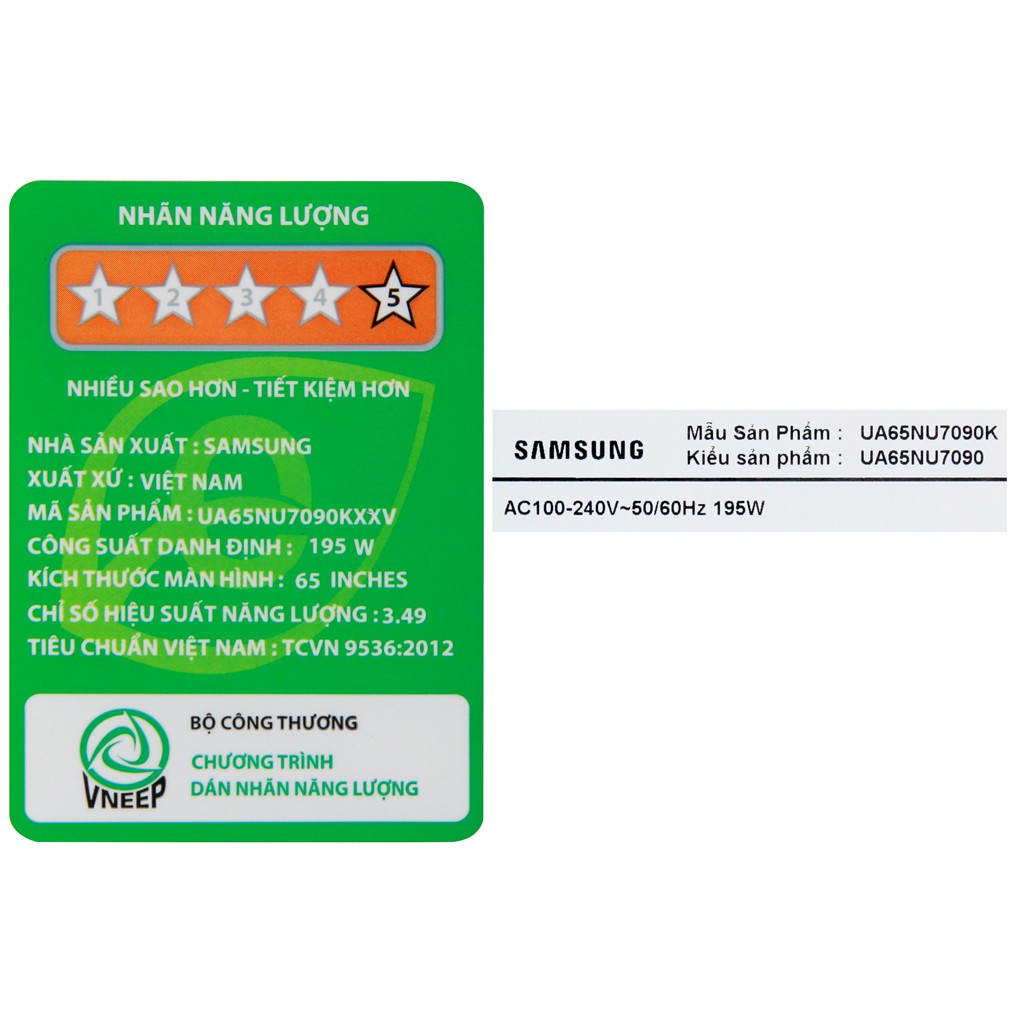 Smart Tivi Samsung 4K 65 inch UA65NU7090 | BigBuy360 - bigbuy360.vn