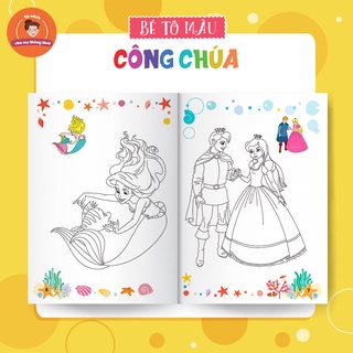 Sách: Bé Tô Màu Công Chúa (Túi 6 Cuốn)