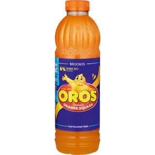 Nước cam Brookes Oros Orange Squash 1L