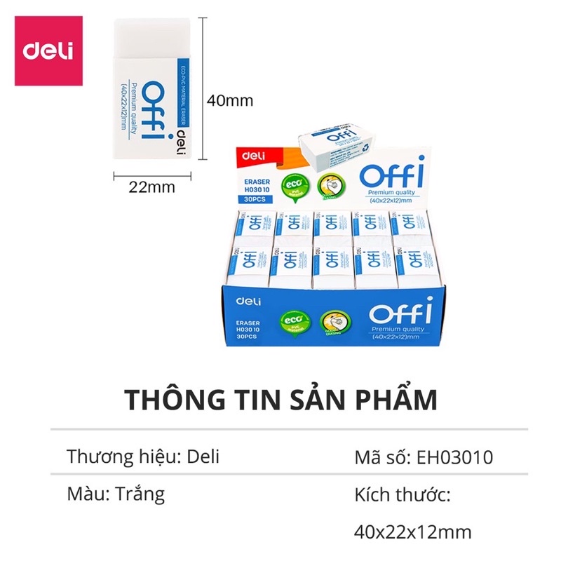 TẨY TRẮNG DELI OFFI CHÍNH HÃNG