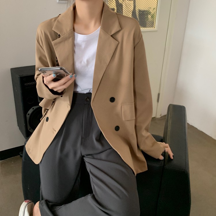 Áo khoác blazer tay dài thời trang sành điệu cao cấp | BigBuy360 - bigbuy360.vn