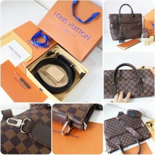 Thắt lưng Louis Vuitton (gồm hai mặt)