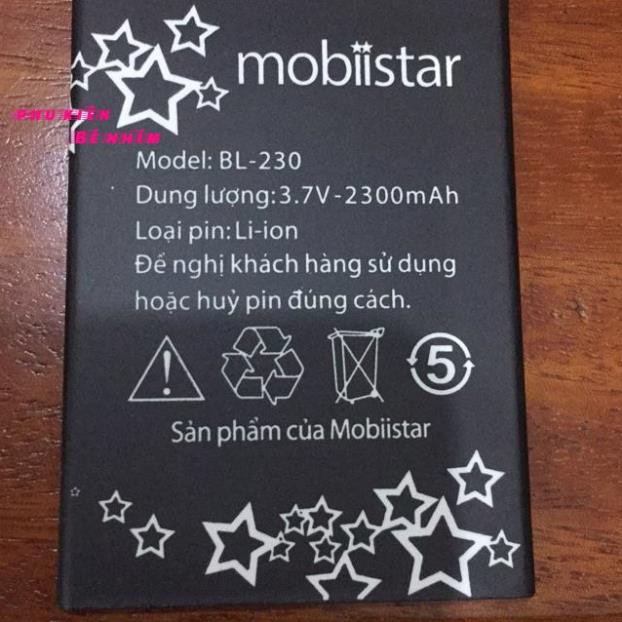 Pin mobistar BL-230 ( phụ liện bé nhím)