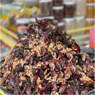 Mắm Ba khía trộn sẵn hủ 800gr