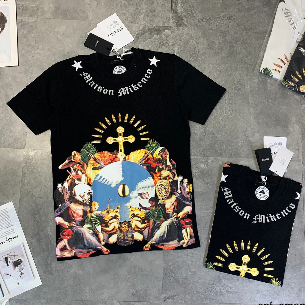 Áo Thun Mùa Hè, Áo Phông Nam In Hình 3D Phong Cảnh Chất Liệu Thun Cotton Co Giãn 4C - AC98 - Xuongmaytrungkien | BigBuy360 - bigbuy360.vn