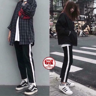Quần 1 sọc suông kaki nam nữ unisex gigihouse, quần dài kaki basic pants