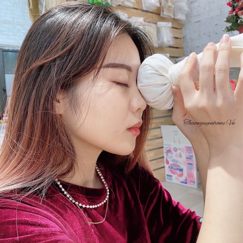 Cây muối thảo dược chườm mắt cổ vai gáy Thảo Nguyên Home