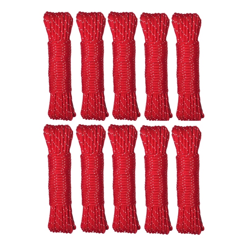 20 mét - Dây Dù 2,5mm ko lõi phối dạ quảng đẹp chắc chắn dùng làm macrame, vòng tay, căng lều, thời trang