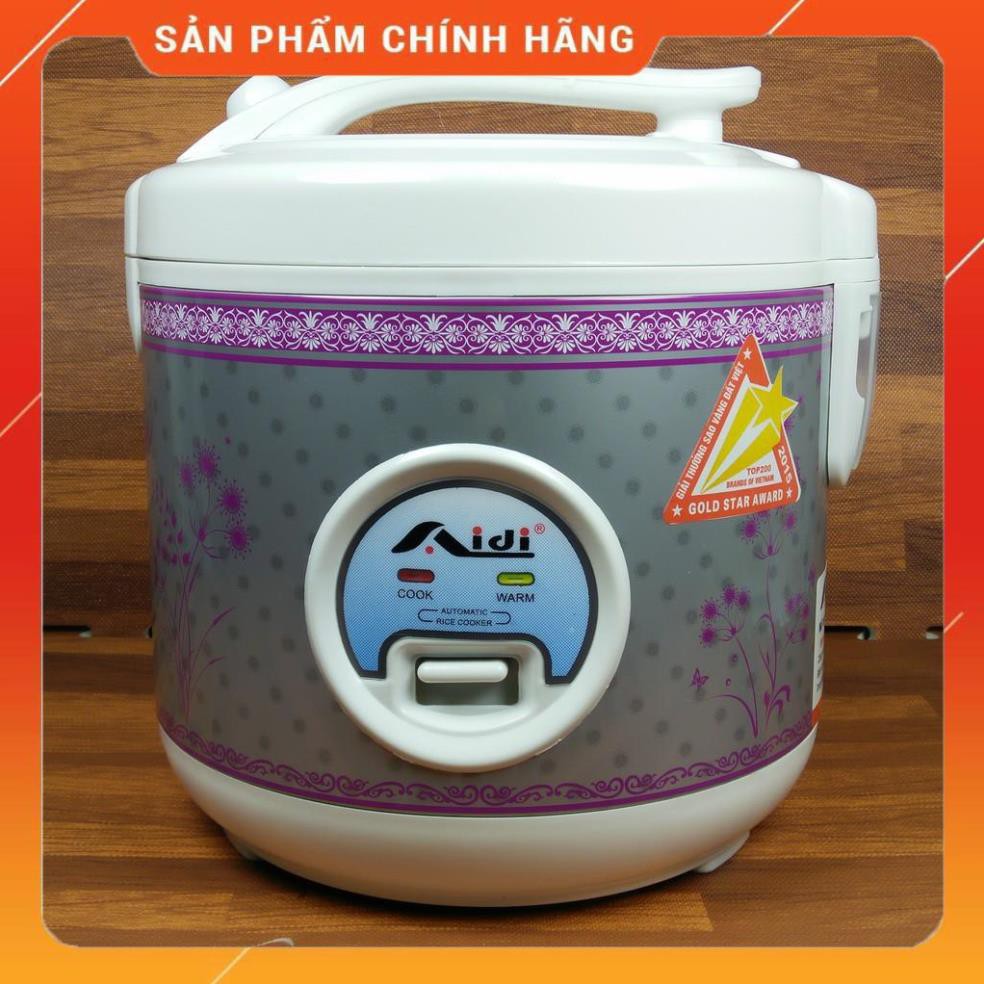 [Chính hãng - Lỗi 1 đổi 1] Nồi cơm điện Aidi cao cấp 1.0L | 1.2L | 1.8L, Bảo hành 12 tháng