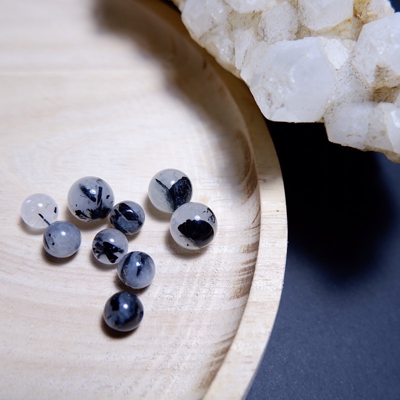 [Gardenquartz] (Giá 1 viên ) hạt lẻ,thanh tẩy, đá thiên nhiên