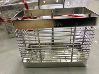 Ống đựng đũa vuông inox 304