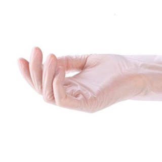 Găng tay PVC vinyl - màu trắng