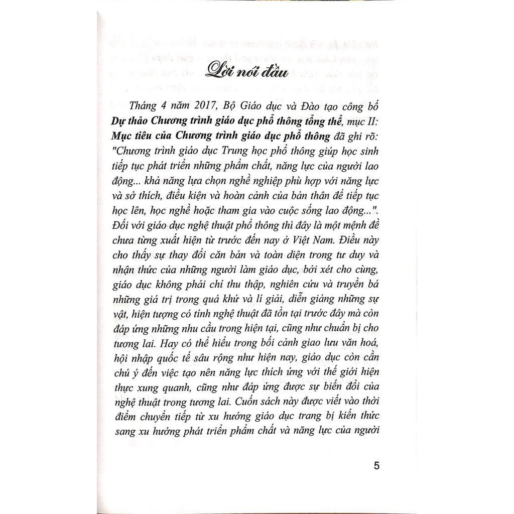 Sách - Giáo Dục Nghệ Thuật Tạo Hình - Giai Đoạn Giáo Dục Định Hướng Nghề Nghiệp