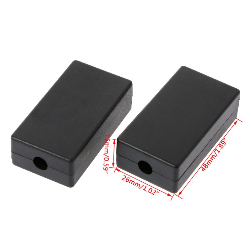 Set 5 Hộp Nhựa Đựng Dụng Cụ Điện Diy Kích Thước 48x26 X 15mm