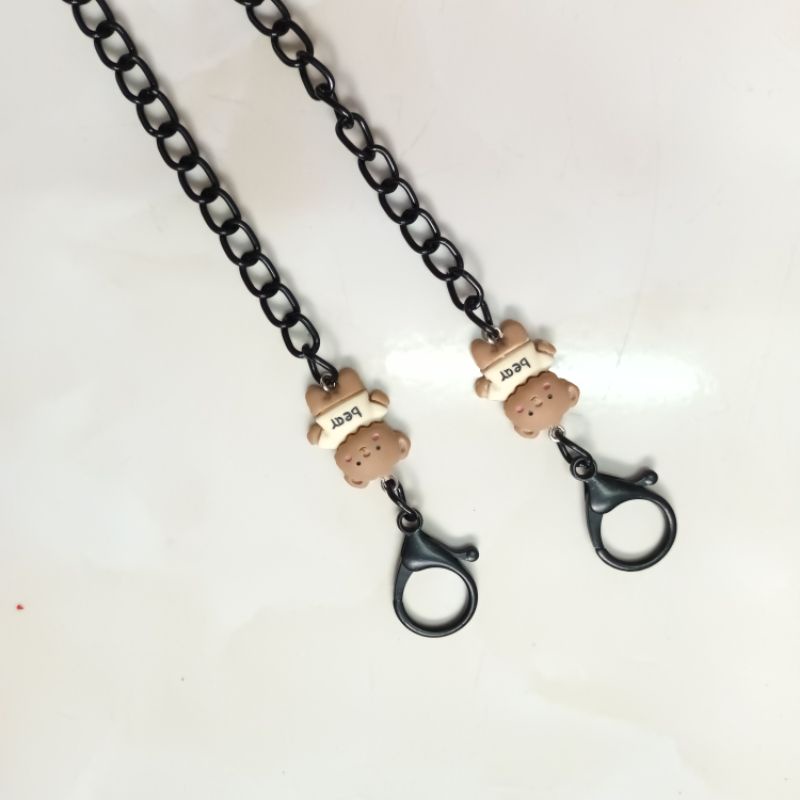 Dây đeo khẩu trang chống rớt tiện lợi mic gấu dễ thương mã AH12