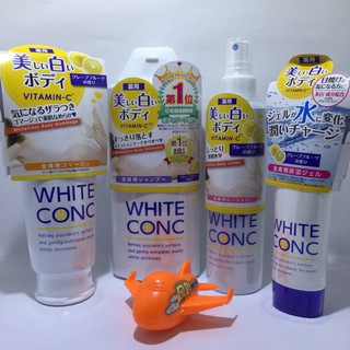Bộ dưỡng trắng da ,tẩy da chết, tắm, xịt, dưỡng white con c