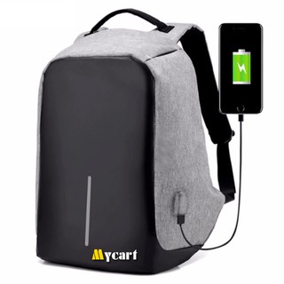 Balo đa năng chống trộm, chống nước laptop Cao cấp - Màu Bạc