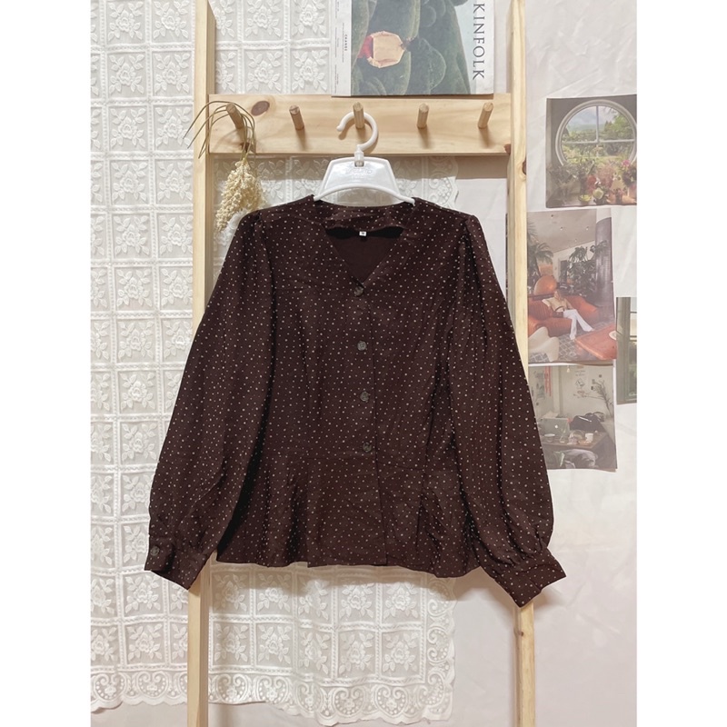 Áo xô kiểu, áo sơ mi kiểu 2hand vintage xinh xắn, trẻ trung