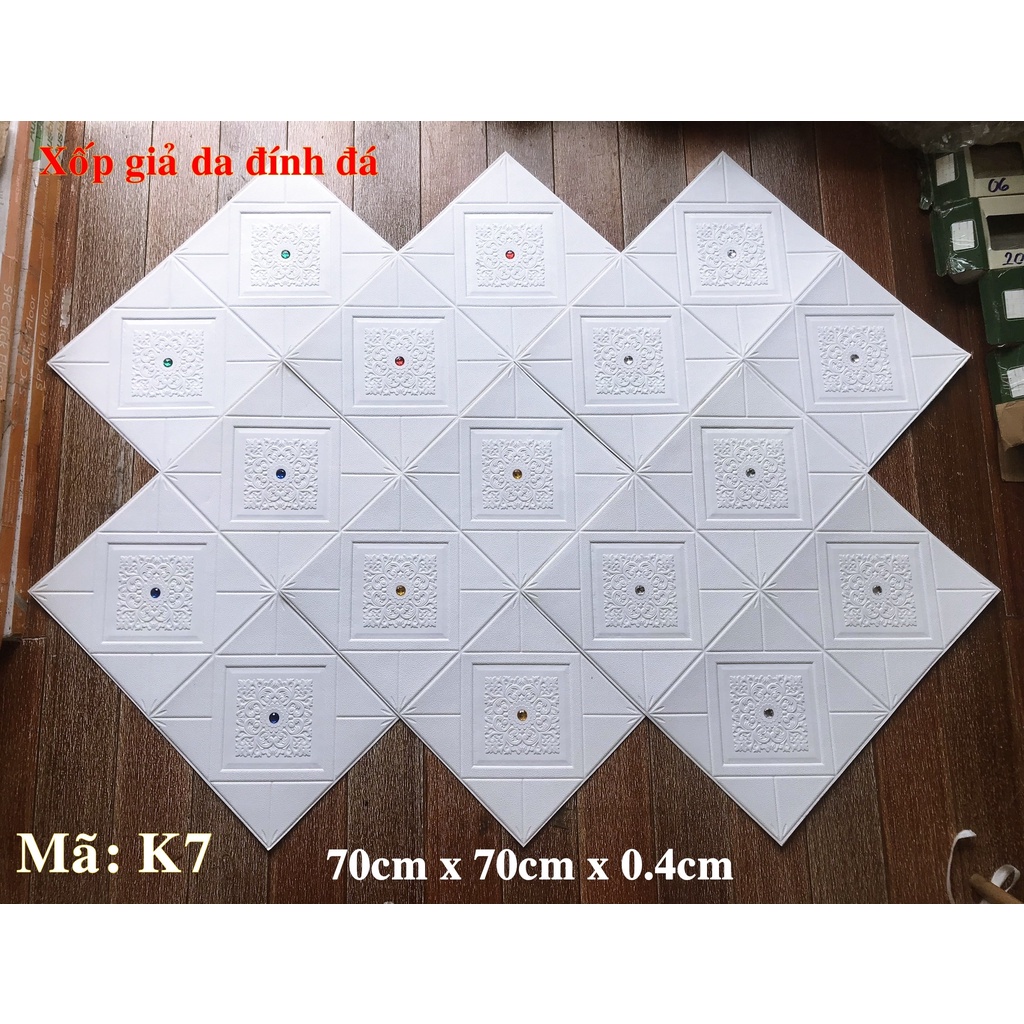 (Quận 12) Xốp dán tường giả da P5 5mm