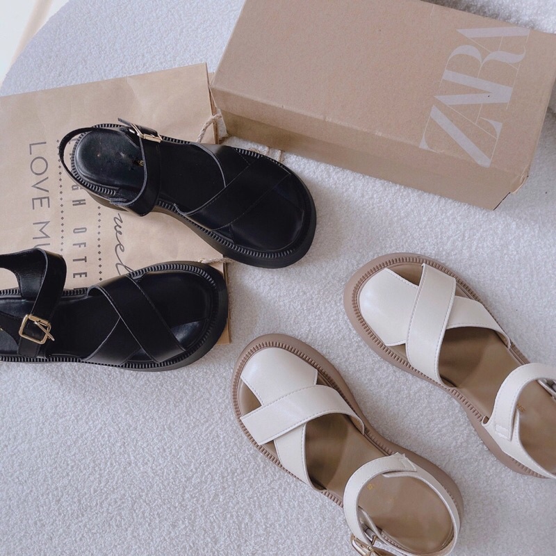 SANDAL BÁNH MÌ RỌ CHÉO QUẢNG CHÂU ( S233 S234 )