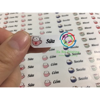 Combo 500 tem dán lọ hương liệu