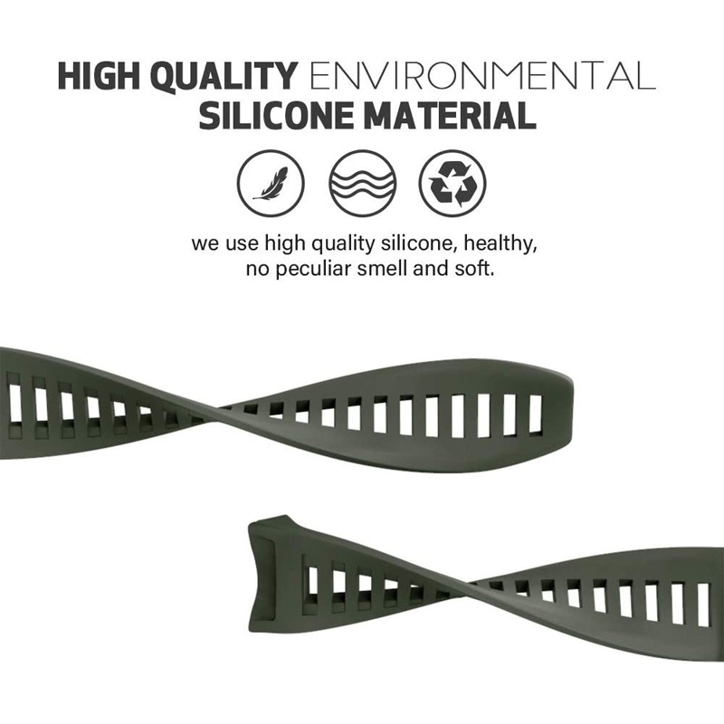 Dây Đeo Silicon Mềm Thay Thế Cho Đồng Hồ Thông Minh Garmin Instinct Esports/Solar/Tide/Tactical GPS