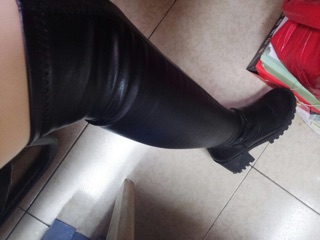 Boot Da Quảng Châu Qua Gối.sz: 35-39