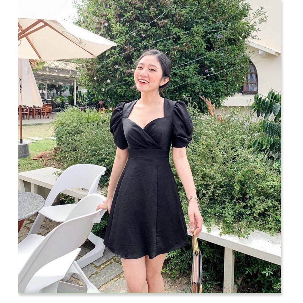 ĐẦM NỮ TAY BỒNG HỞ LƯNG CỰC TEEN TRẺ TRUNG CÁ TÍNH