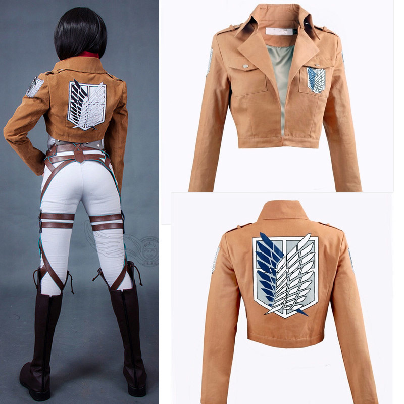 Áo Khoác Cosplay Nhân Vật Trong Attack On Titan