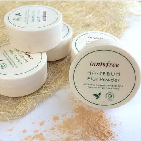 Kết quả hình ảnh cho Innisfree No Sebum Blur Powder"