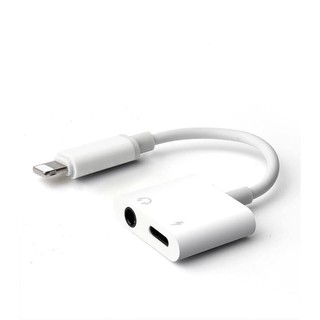 Đầu Nối iPhone 2 Trong 1 Lightning + Jack 3.5mm