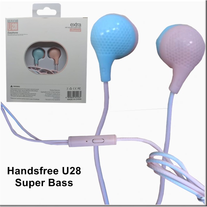 Tai Nghe Nhét Tai U 28 Âm Thanh Siêu Trầm Hifi | BigBuy360 - bigbuy360.vn