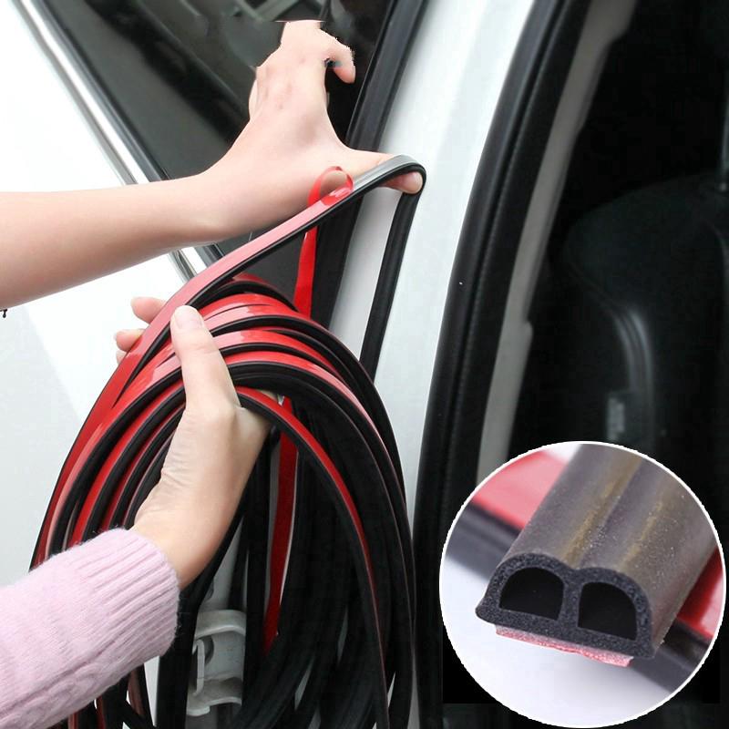 Dải sticker cao su cách âm chống nước trang trí cửa xe ô tô