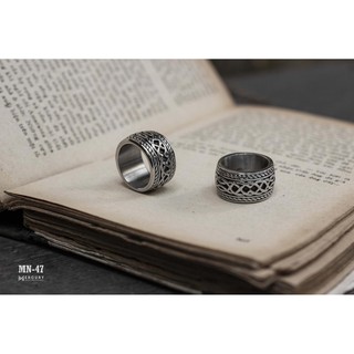 Nhẫn titan nam Accient 1 không gỉ MN47