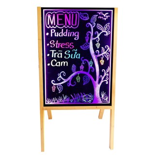 Bảng LED huỳnh quang 70x90cm, phong cách Nhật Bản