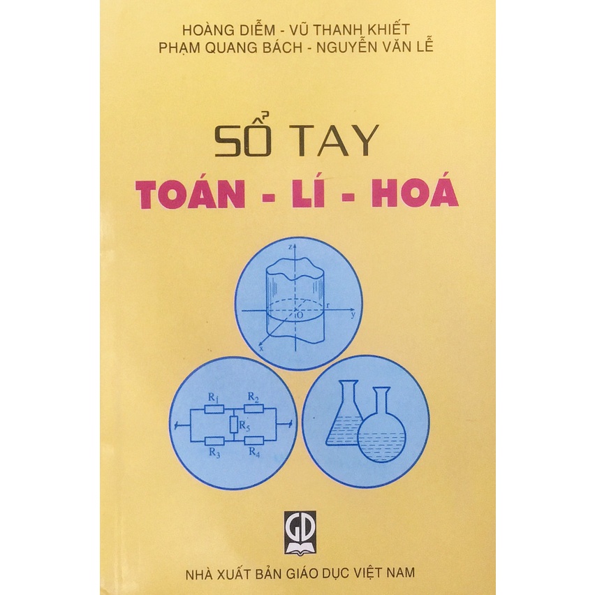 Sách Sổ tay Toán - Lí - Hóa - Giáo Dục