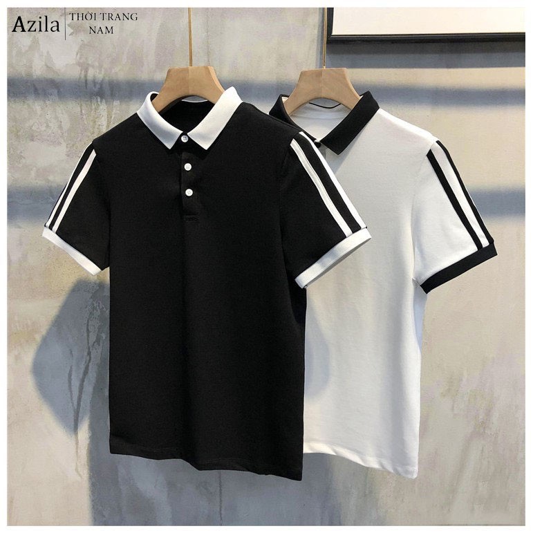 Áo Polo Nam, Áo Phông Nam Cổ Bẻ Tay Ngắn Phong Cách Trẻ Trung Chất Liệu Cotton Cá Sấu Cao Cấp - Azila - AC118 | BigBuy360 - bigbuy360.vn