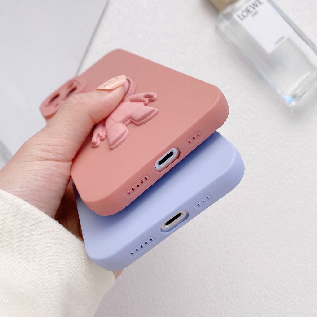 Ốp lưng iphone phi hành gia chống sóc sang trọng cho Iphone 7 8 Plus SE X XS XS Max 11 12 13 Pro Max