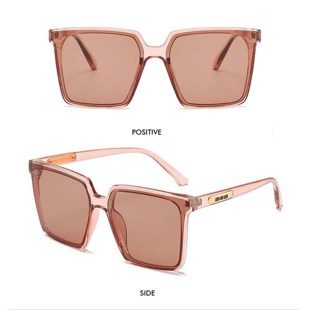 Kính Mát Gọng Vuông Phong Cách Vintage Thời Trang Cho Nữ