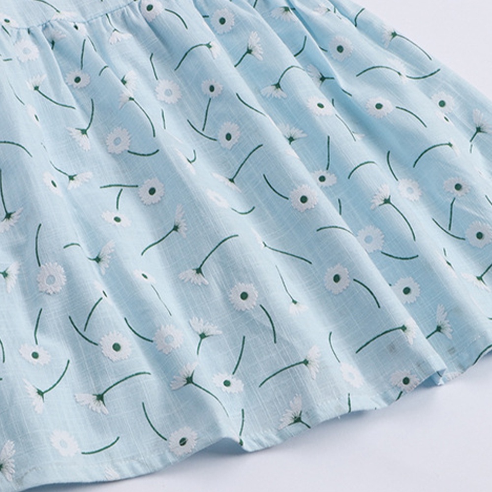 Váy Công Chúa Bé gái Dài Tay Hàng Có Sẵn Đầm Tay Dài In Họa Tiết Cho Bé Dự Tiệc Ngày Lễ Hội