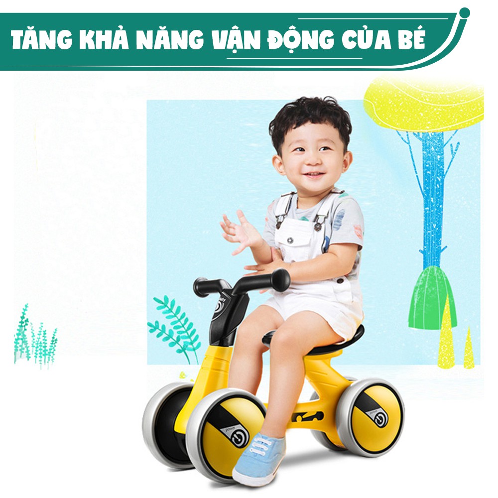 Xe chòi chân kiêm cân bằng mini Luddy Joovy 1006 - đồ chơi vận động cho bé