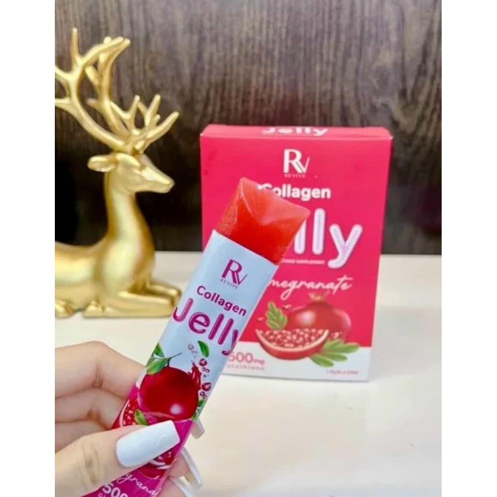 Thạch Trắng Da Revive Jelly Collagen - Full hộp 7 gói