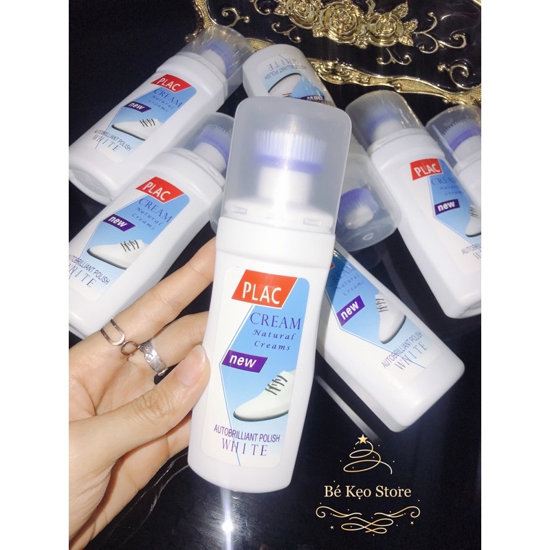 Lọ Đánh giầy PLAC CREAM siêu sạch , siêu tiện lợi